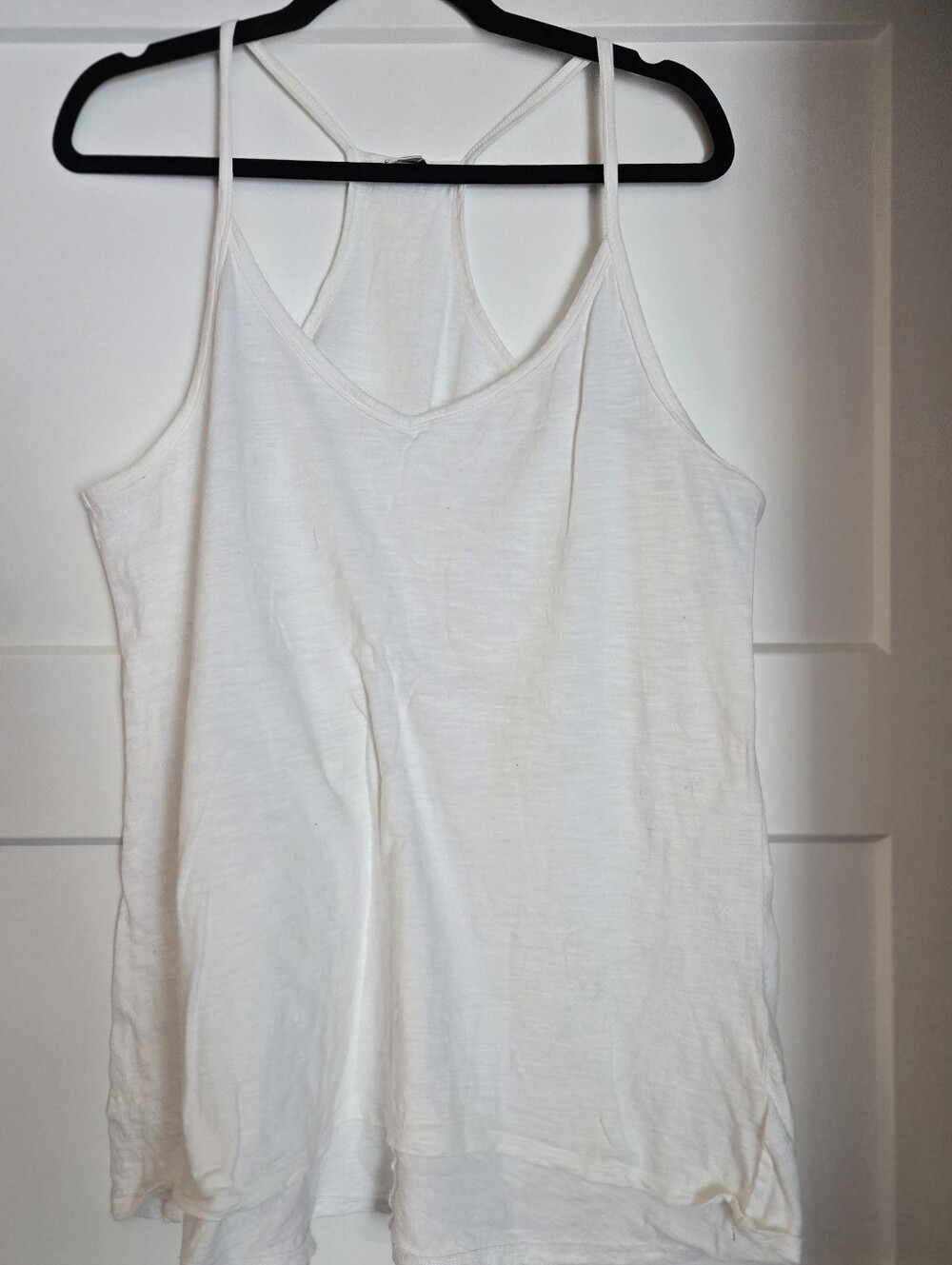 CAbi White V-Neck Camisole